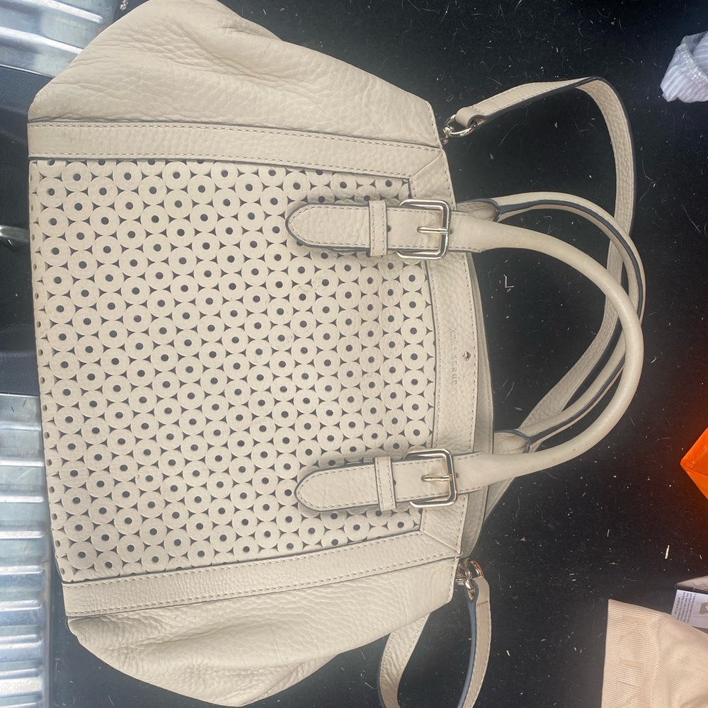 Kate Spade Cream Shoulder Bag